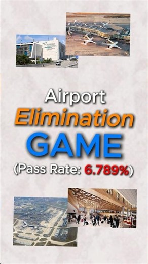 Airport ELIMINATION Game - Think of Any Airport - Aviation Quiz (3)