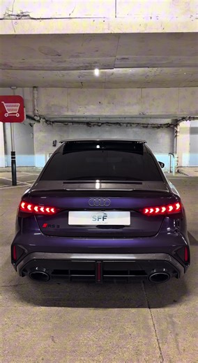 New Audi RS3 Smoke Show (2025 Plate)