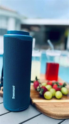 Busra Ozkan on Instagram: "Weekend vibes, powered by sound 🔊💙 @tronsmart Tronsmart T8 Portable Bluetooth Speaker delivers powerful 40W sound with immersive 360° surround. Deep bass, RGB lights, IPX7 waterproof design, and up to 18 hours of playtime 😍 Perfect for biking, beach days, and outdoor adventures. 🔗 Link in bio #Tronsmart #TronsmartT8 #BluetoothSpeaker #PortableSpeaker #OutdoorVibes #MusicOnTheGo #WeekendMood #TechReels #ReelsDiscover #ReelsTrending #AmazonFinds #TechLifestyle #Outdo