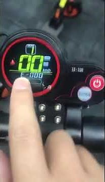 KugooKirin M4 Pro Meter E-0 Error Adjustment