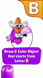 🎈 Color the balloon & learn Letter B! 🌈✏️ Grab your crayons and join the fun - because learning through play is the best way! 👍 Double-tap if you love ABC adventures 💾 Save this reel for your next practice 👯‍♂️ Tag a friend who’s ready for B-day coloring! #abc #learnabc #alphabetlearning #educationalreels #learningreels #englishforkids #englishlearning #kidseducation #preschoollearning #toddlerlearning #preschoolfun #kidsactivities #toddlersofinstagram #vocabularybuilder #wordoftheday #kids