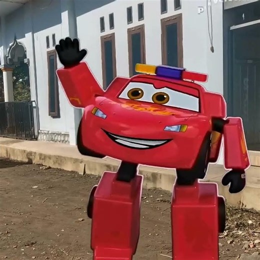 goodbye Ramadan Mubarak#robotdeformationhero2 Mike mcqueen