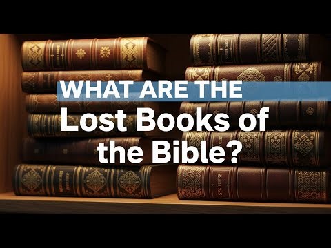 The Lost Books of the Bible - Where Are They and What Happend to Them?