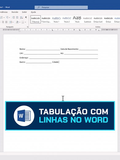 Linhas Perfeitas no Word: Dicas de Tabulação