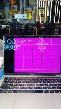 MacBook Pro com Tela Roxa. Tem reparo? tela com Defeito Tela com Listas DustGate #dustgate #macbook
