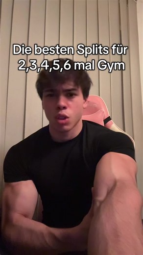 Die besten Splits für 2-6x Gym: Arnold Split, Ganzkörper & mehr