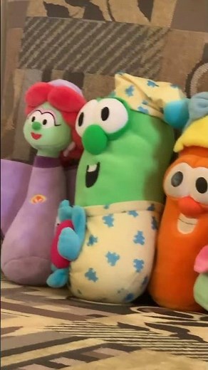 My VeggieTales plush toys update
