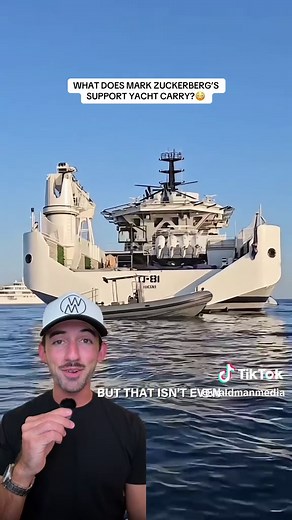 Mark Zuckerberg's New Support Yacht: Meet Wingman