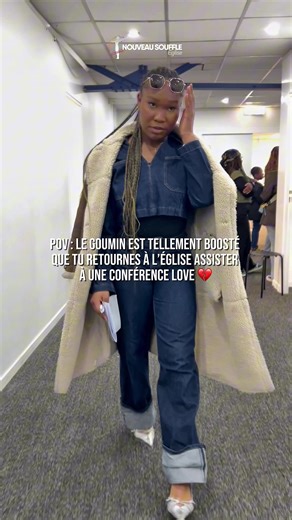 POV : LE GOUMIN EST TELLEMENT BOOSTÉ QUE TU RETOURNES À L’ÉGLISE ASSISTER À UNE CONFÉRENCE LOVE 💔 Retrouvons nous ce week-end pour notre love conférence qui aura pour thème : C’est quoi l’Amour ? 💌 • Samedi 21 à partir de 14H • Dimanche 22 à 11h et 14h 📍17 Impasses Bloch Praeger 93120 La Courneuve Dress Code : Blanc et Rouge bordeaux Ensemble nous formons l’église Nouveau Souffle ! 💨 #GouminGospel #tiktokchretien #pourtoi #eglise