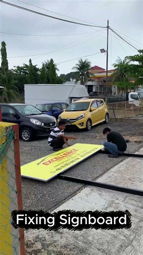 Professional Signboard Installation | CF Signature | Custom Signage Malaysia
