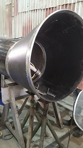 37 reactions · 8 comments | Fit-up 36"X24" eccentric reducer to pipe. #fabrication #steel #pipe #construction | Christopher Rejano | Facebook