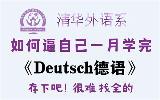 盲目自学只会毁了你！2023一套针对初学者的【德语】教程,从零基础到横行德国，100%正确学习方式，让你不再走弯路！