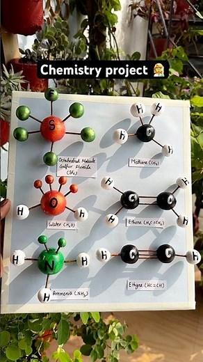 Chemistry project AT Home ✌🏻👏 #diy #project #chemistry #science #school