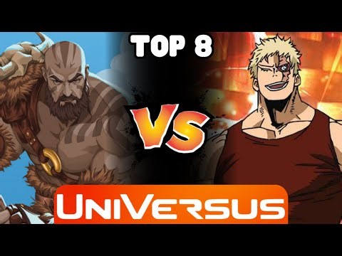 Grog Strongjaw, Mighty Half-Giant VS Muscular | UniVersus Gameplay