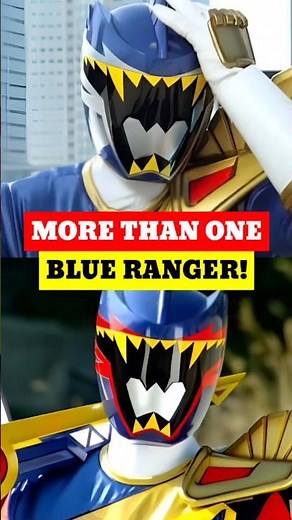 Power Rangers Teams With More Than One Blue Ranger!