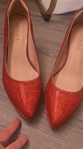 Making some Ruby Slippers for #Halloween . #diy #crafts #wizardofoz