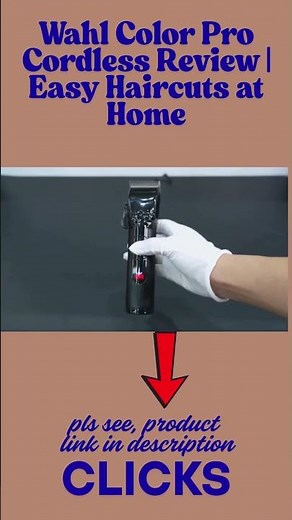Wahl Color Pro Cordless Review Easy Haircuts at Home।Wahl Color Pro Easy Haircuts at Home-shorts