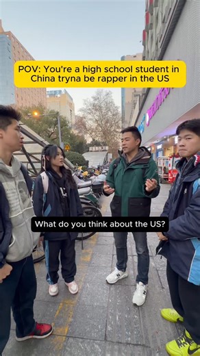Ur Chinese Unc on Instagram: "POV: You’re a high school student in China tryna be a rapper in the US. See you on Billboard Top 100 browski #china #chinese #freestyle #rapper #rap #chineserap #chineserapper #freestylerap #chineseschool #lifeinchina #streetinterview #说唱 #中国有嘻哈 #嘻哈 #小孩哥"