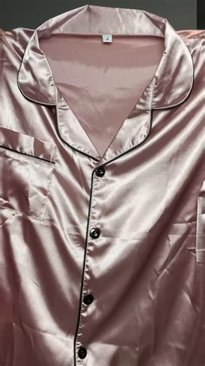 Basic Satin Pyjama Set #pijama #pijamas