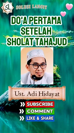 The First Prayer After Tahajud Prayer | Ustadz Adi Hidayat