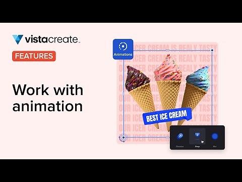 How to animate texts and objects in VistaCreate