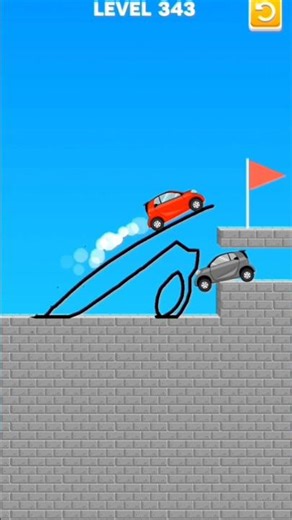 Red 🤠 Car Vs Black 🤯 Car Game - Car Racing game #cargame #beamngdrive #beamng #shorts #cargames