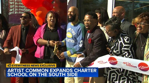 Grammy-award-winning rapper Common expanding Chicago Art in Motion school, gives exclusive tour of new space