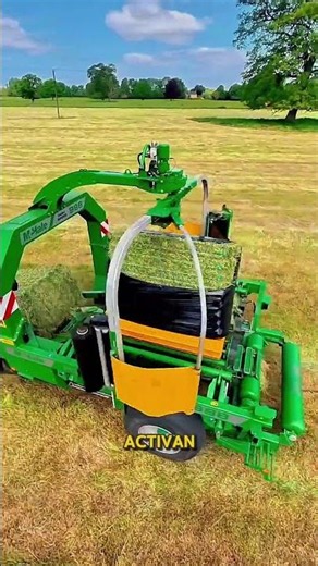 Why do farmers wrap grass in plastic?