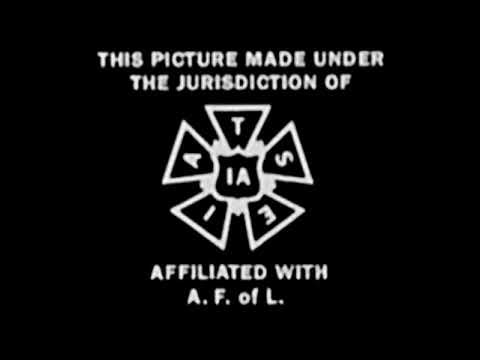 IATSE Logo 1950s Version in the 1952 Variant