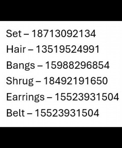 Bayside highschool outfit code