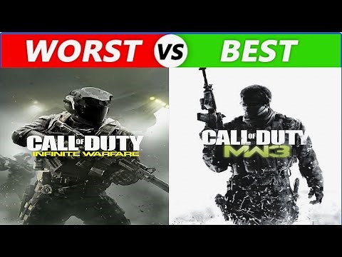 Ranking COD's Multiplayer from Worst to Best