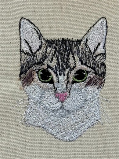 Machine embroidered pets!