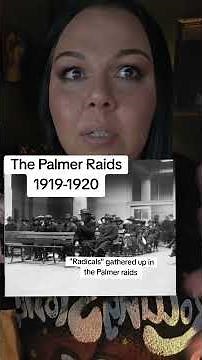 The Palmer Raids 1919-1920 #ushistory #palmerraids #redscare