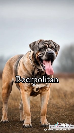 Crazy Napolitan Mastiff and Boerboel Mix - A Unique Breed