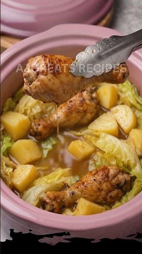 slow cooker chicken cabbage and potatoes