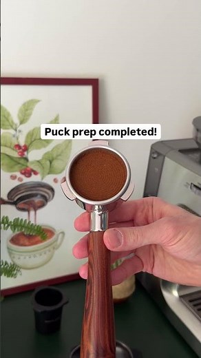Making espresso at home using the Breville Barista Express #shorts #espresso #brevillebaristaexpress