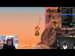 Speedrun Getting over it 1:51 TOP 2 World FR