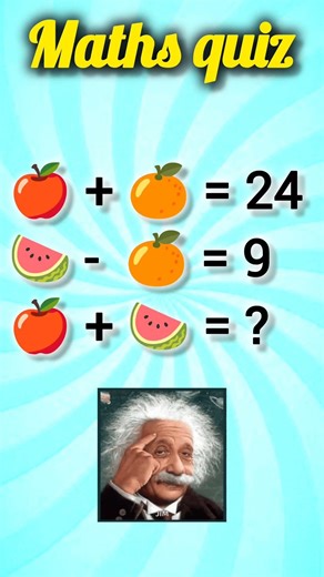 Brain test Math quiz challenge for you | IQ test 🧠🔥