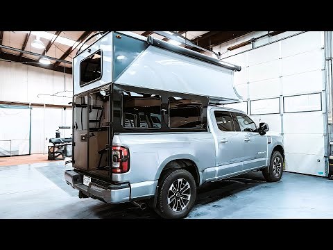 This Incredible Expanding Camper Fits Both a Truck Bed and a Trailer
