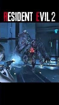RE 2 Remake - First Run Claire - Third Boss Fight
