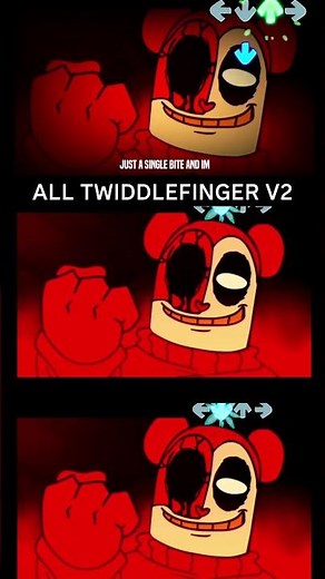 FNF All Twiddlefinger V2 Fanmade V1 vs V2 vs V3 #fnf #animation #fnfanimation