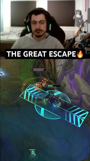 Thresh ESCAPE of the Year 😱🪝 Hooking to KRUGS! #thresh #league #leagueoflegends