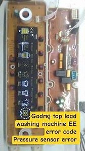 Godrej top load washing machine #automatic EE error# code