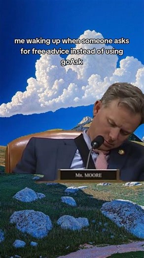 Waking up when someone asks for free advice