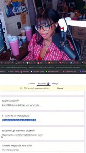 I made a boyfriend application for my viewers 😂 #barbieskie #viralshorts #fyp #lol #trendingshorts