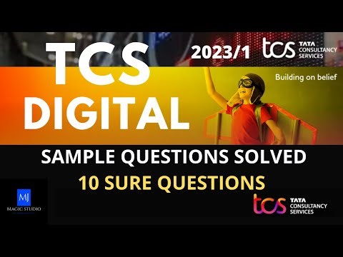 TCS Digital - Aptitude Questions and Answers - 2023/1 - MUST DO - Solutions by MJ