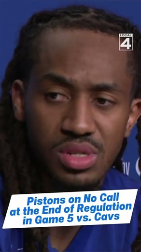 Detroit Pistons' Jenkins, Cunningham talk no call in Game 5