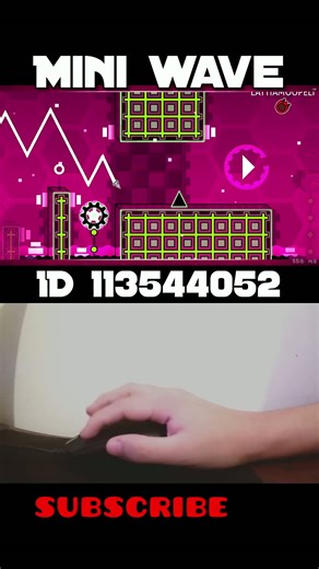 Mini wave is best in random processing #geometrydash #gdupdate #gd #gaming #deluxe12