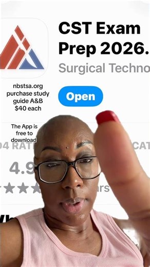 CST Exam Study Tips 📚#surgicaltechnologist #surgicaltech #scrubtech #surgicaltechnology