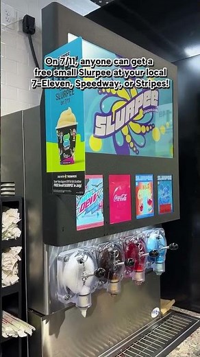 7-Eleven Free Slurpee Day 🥤 On 7/11, anyone can get a free small Slurpee at your local or +